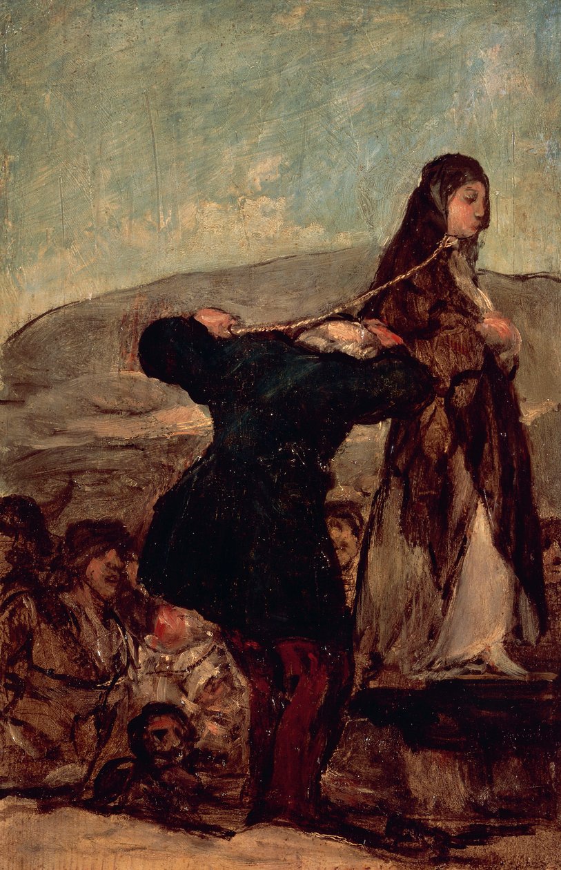 Noidan teloitus tekijältä Francisco Jose de Goya y Lucientes