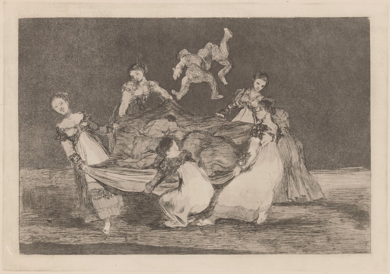 Naisellinen hullutus tekijältä Francisco Jose de Goya y Lucientes