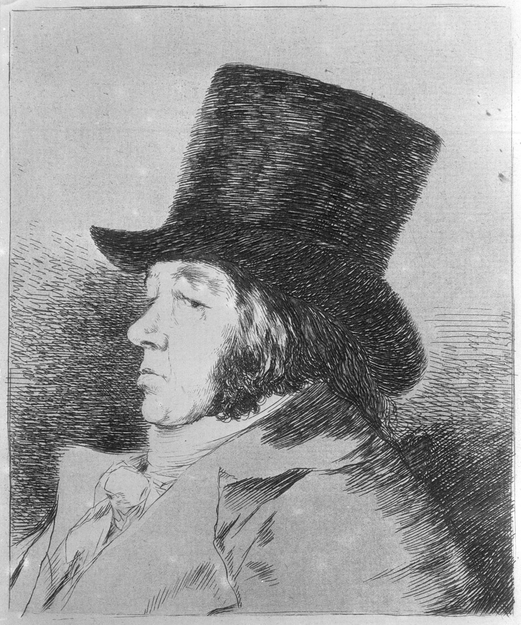 Francisco Goya y Lucientes, Taidemaalari, sarjan ”Los Caprichos” 1. kuva tekijältä Francisco Jose de Goya y Lucientes