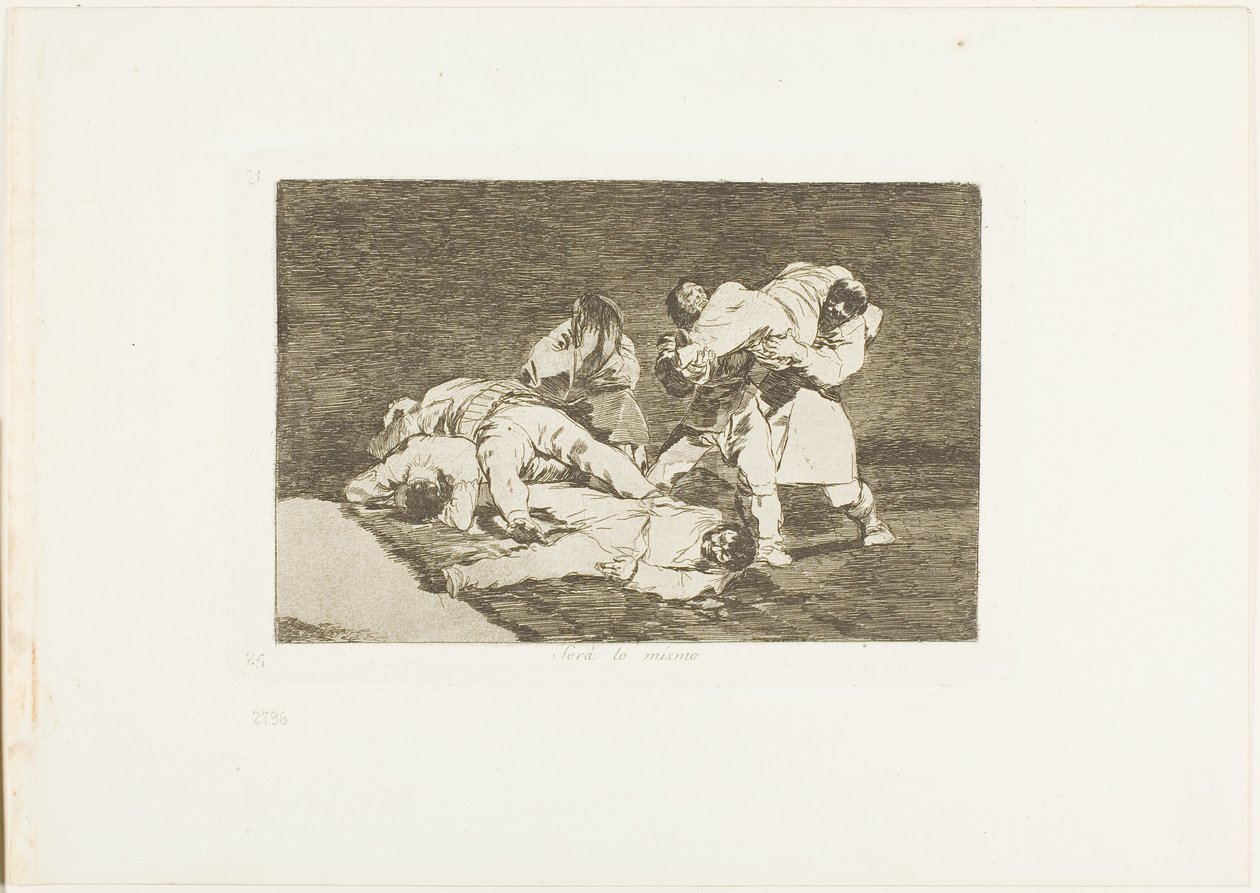 Se on sama, levy 21 The Disasters of Warista tekijältä Francisco Jose de Goya y Lucientes