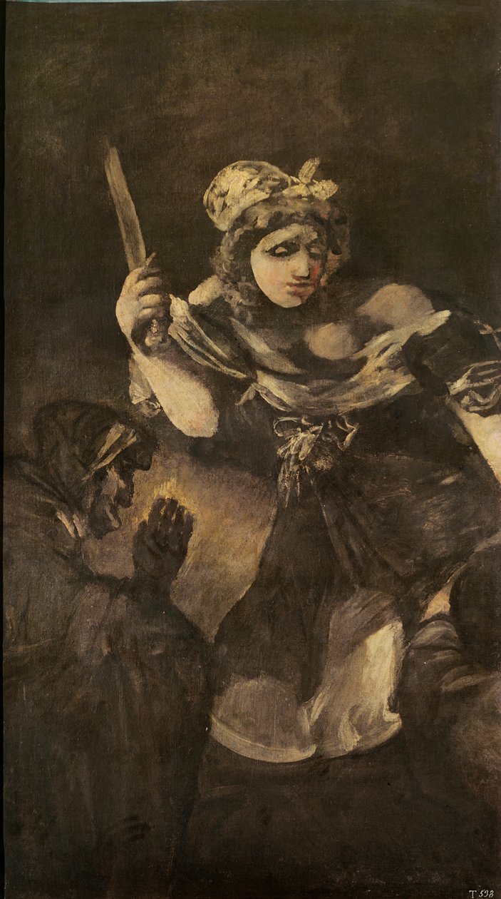 Judith ja Holofernes (öljy kankaalle) tekijältä Francisco Jose de Goya y Lucientes