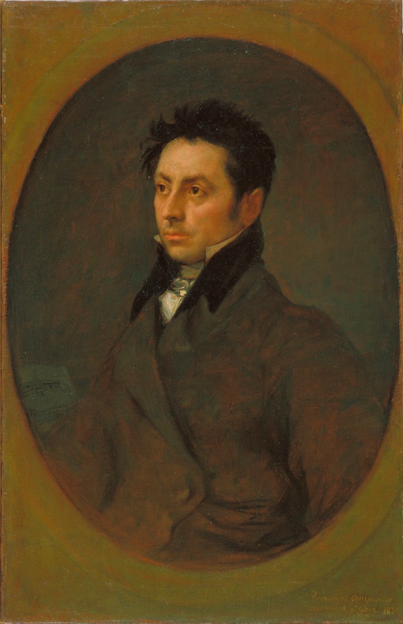Manuel Quijano - Francisco de Goyan (1746-1828) maalaus - 1815 - Öljy kankaalle - 86,8x56,5 - Katalonian kansallinen taidemuseo, Barcelona tekijältä Francisco Jose de Goya y Lucientes