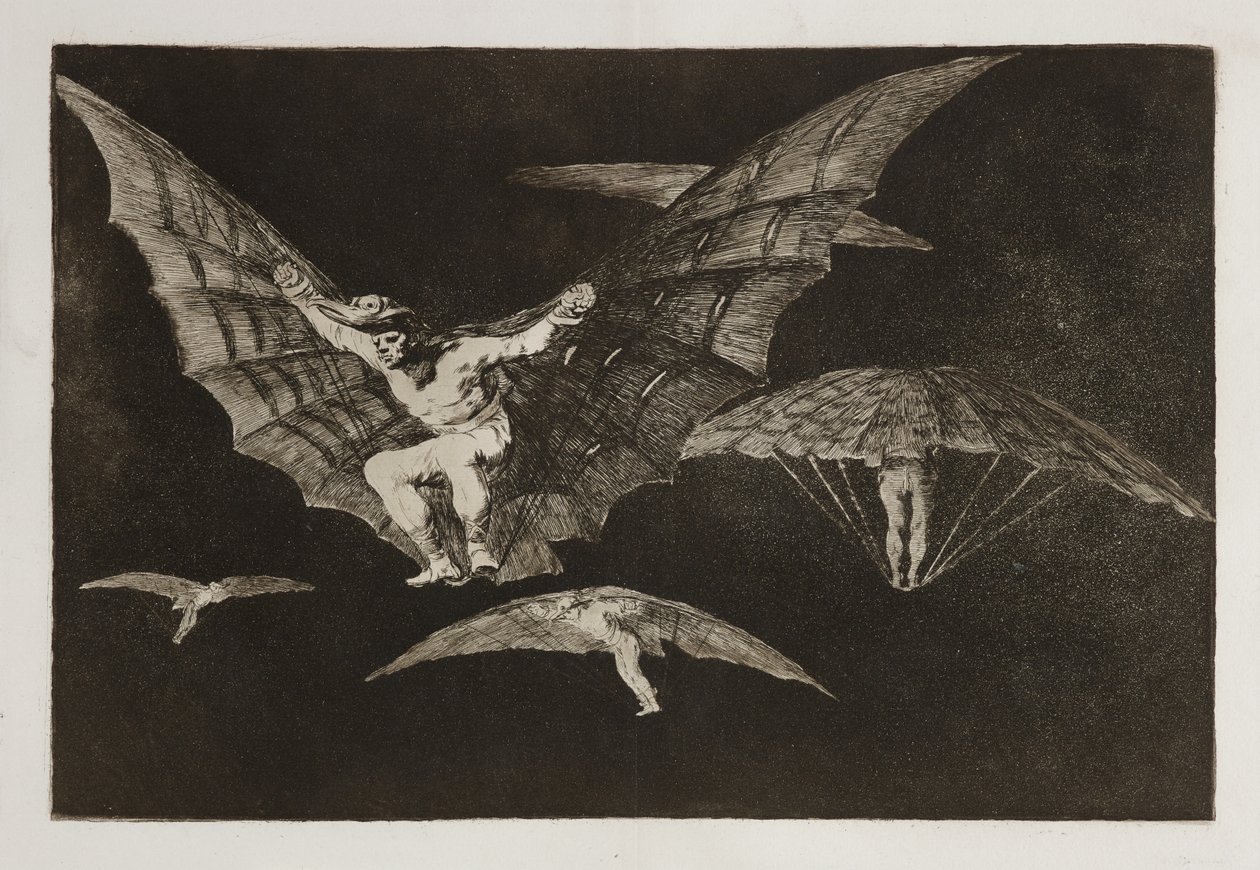 Modo de volar (tapa lentää) tekijältä Francisco Jose de Goya y Lucientes