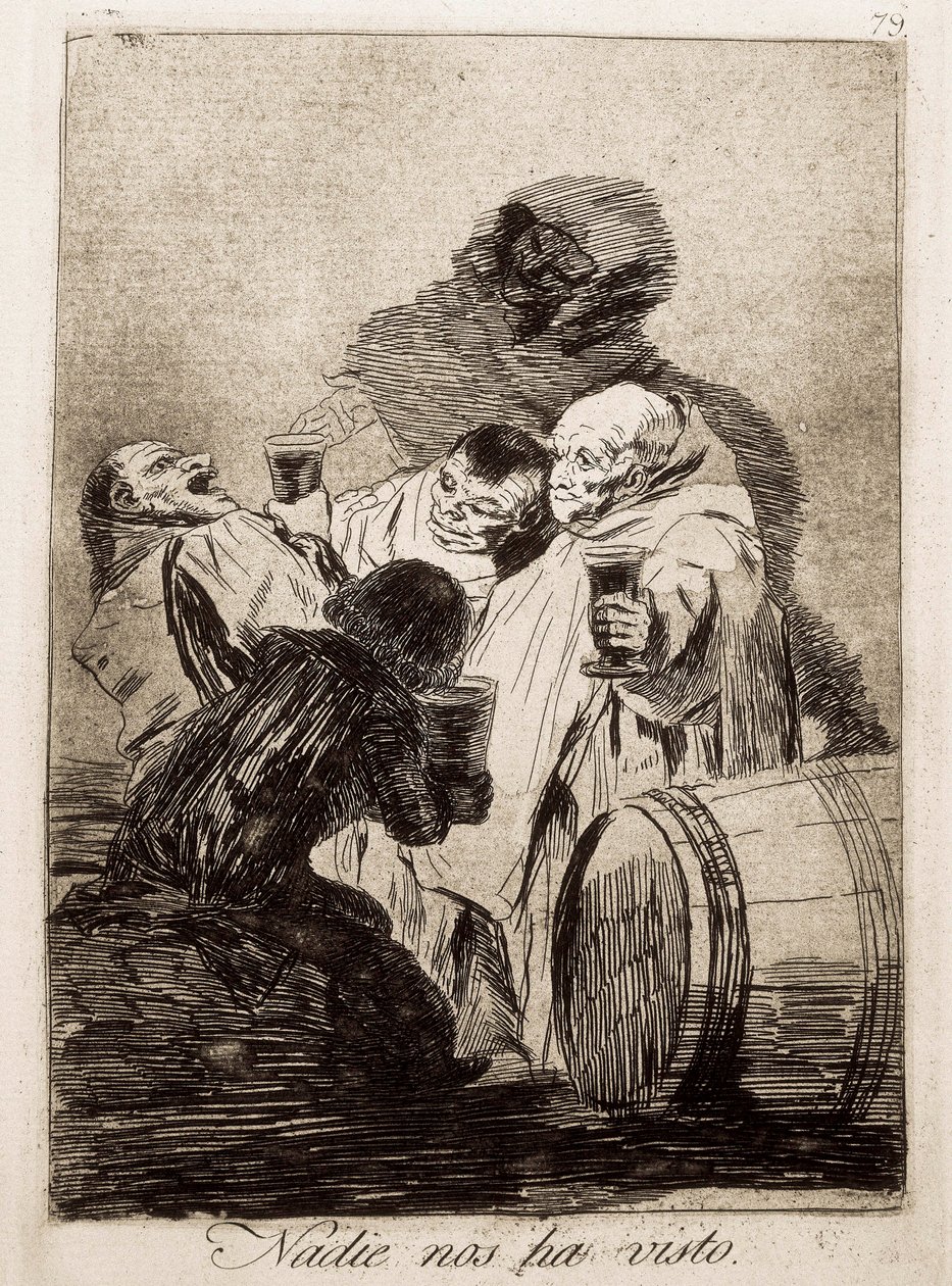 kukaan ei ole nähnyt meitä tekijältä Francisco de Goya