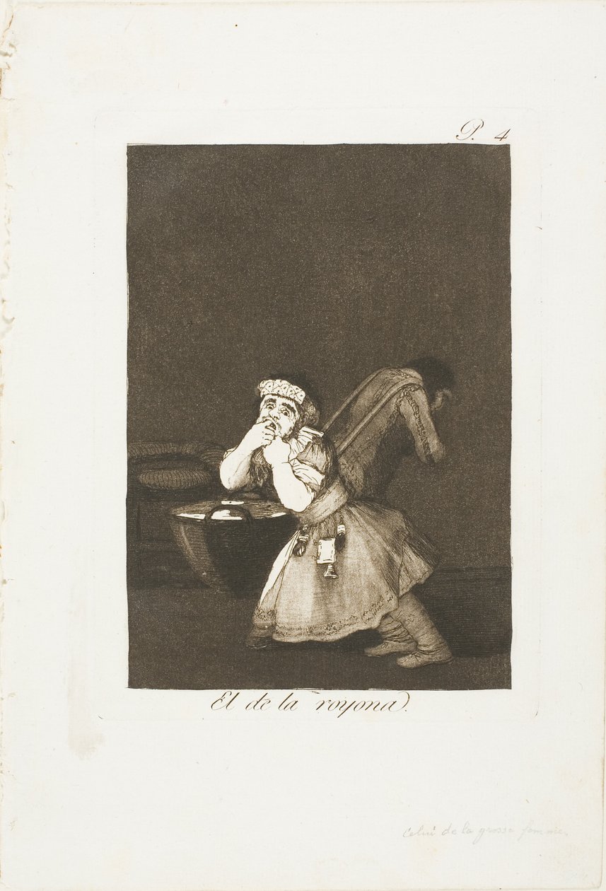 Nannyn poika, levy neljä Los Caprichosista tekijältä Francisco Jose de Goya y Lucientes