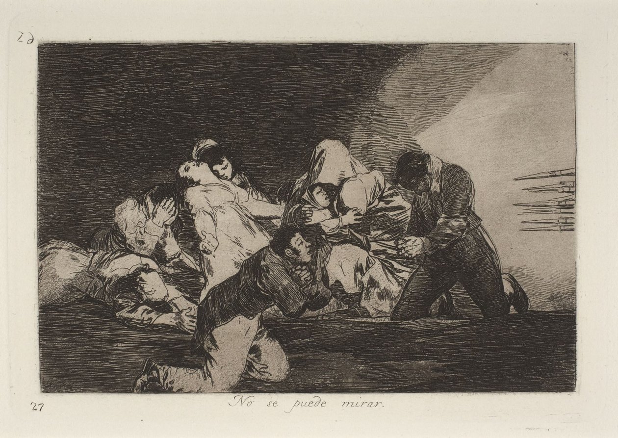 Sitä ei voi katsoa tekijältä Francisco Jose de Goya y Lucientes