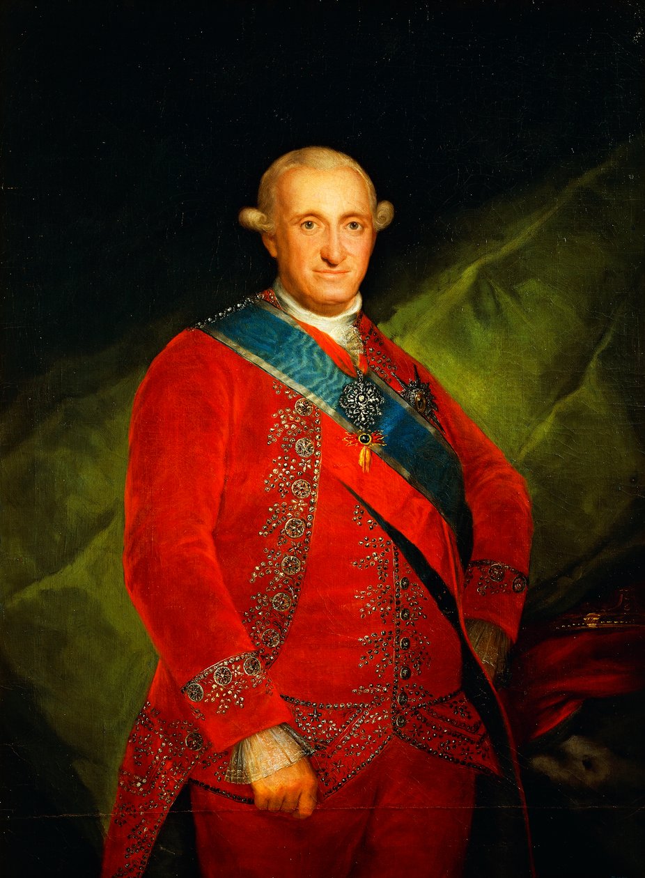 Kaarle IV Bourbonin muotokuva (Portici tekijältä Francisco Jose de Goya y Lucientes