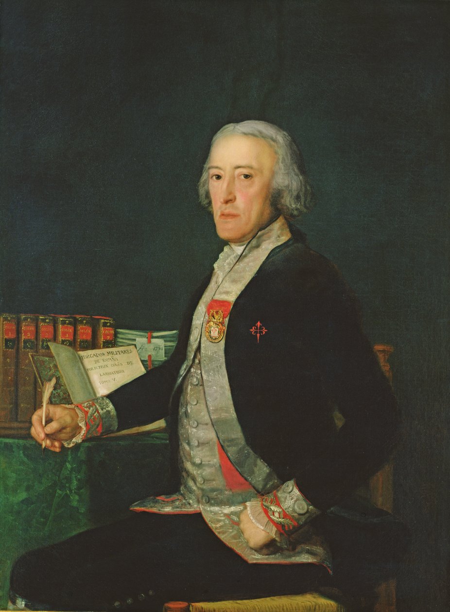 Felix Colon de Larriateguin muotokuva tekijältä Francisco Jose de Goya y Lucientes
