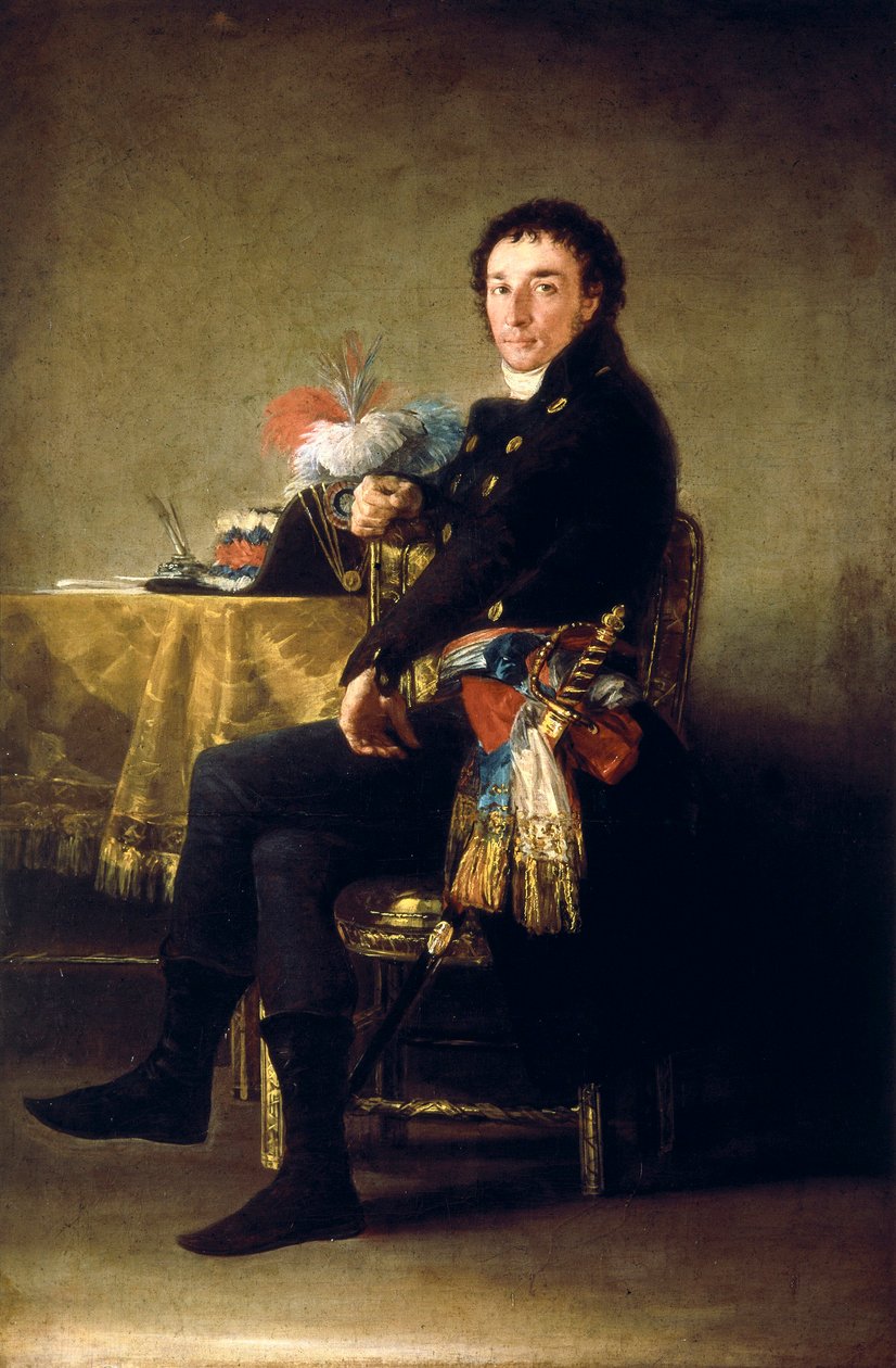 Ferdinand Guillemardetin muotokuva tekijältä Francisco de Goya