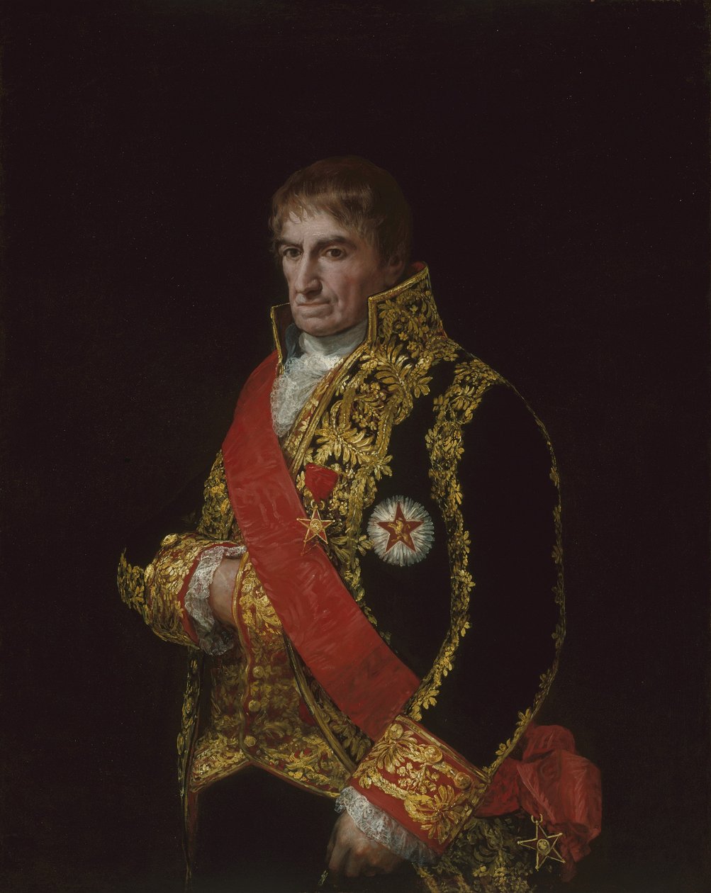 Kenraali José Manuel Romeron muotokuva, n. 1810 tekijältä Francisco de Goya