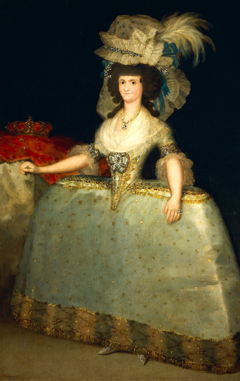 Parman Maria Luisan muotokuva tekijältä Francisco Jose de Goya y Lucientes
