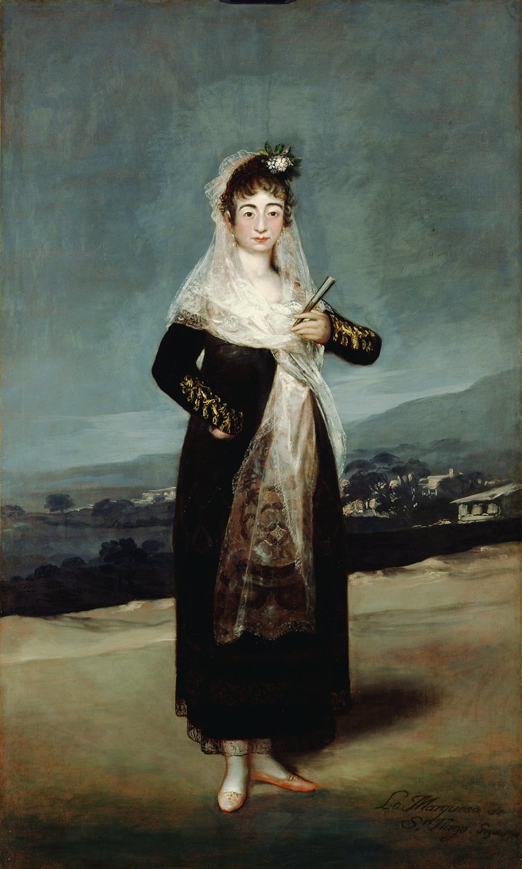 Muotokuva Santiagon maaliskunnasta tekijältä Francisco de Goya