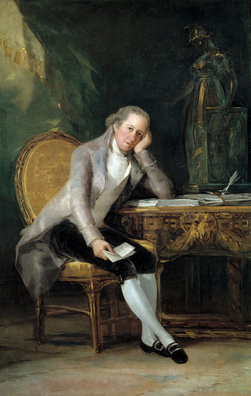 Gaspar Melchor de Jovellanosin muotokuva tekijältä Francisco de Goya