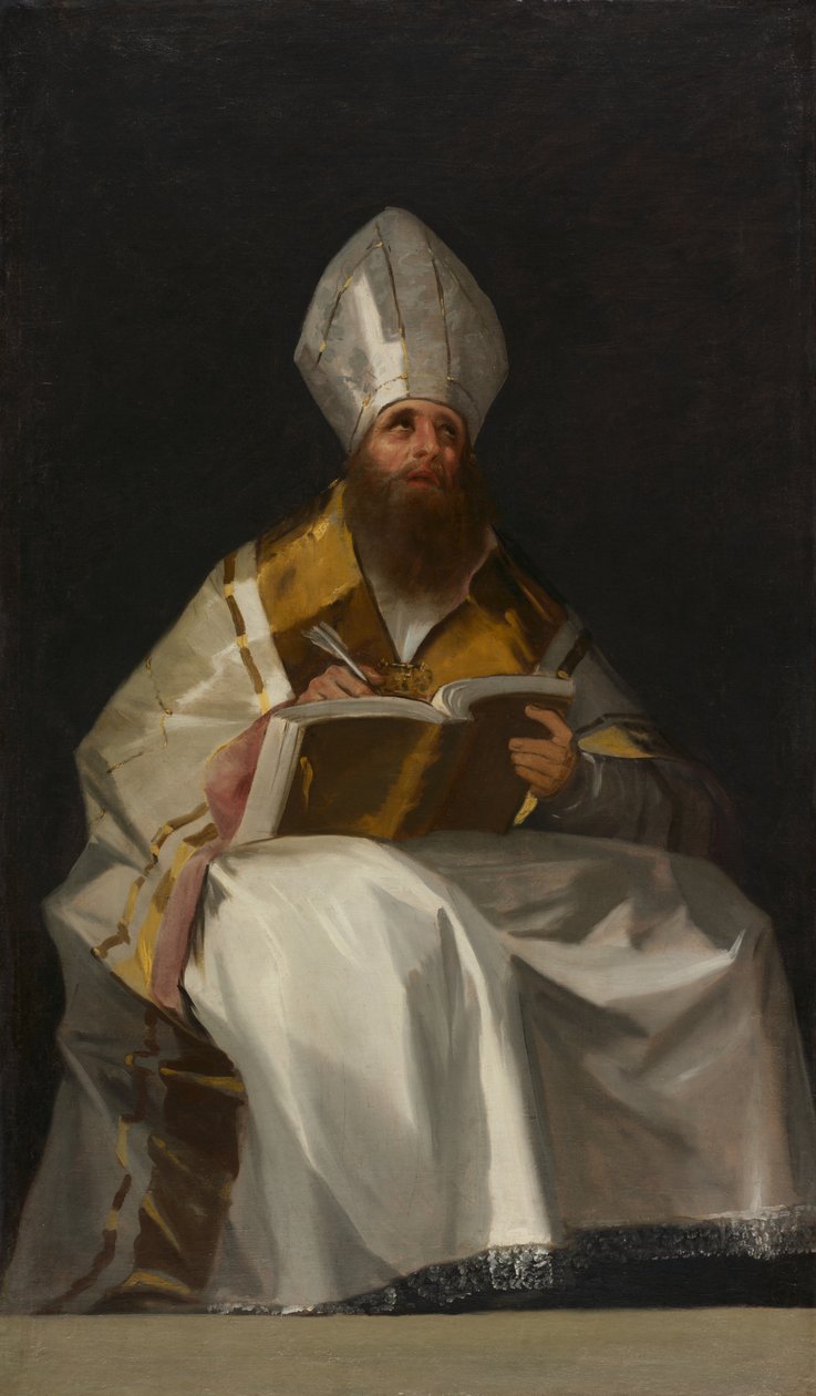 Saint Ambrose, noin 1796-1799 tekijältä Francisco de Goya
