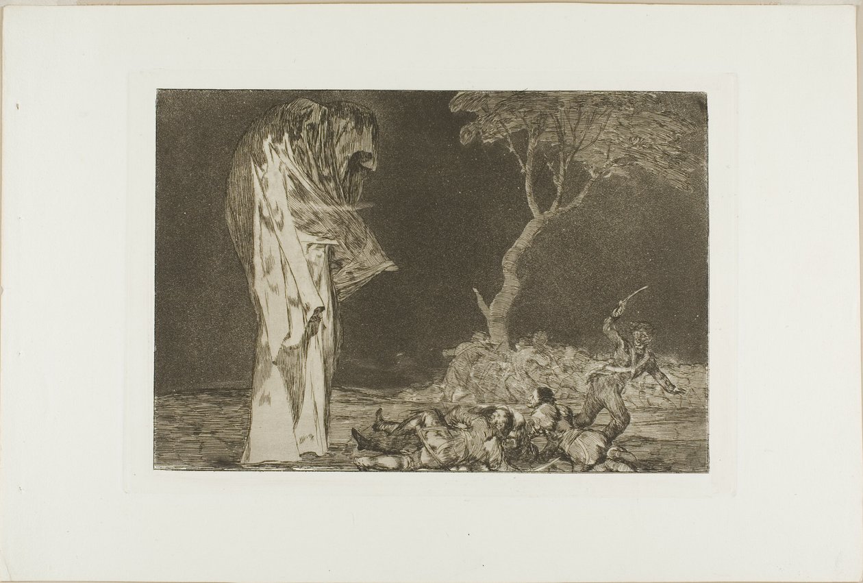 Soldiers Frightened by a Phantom, Disparates, julkaistiin levynä 2 Los Proverbiosissa tekijältä Francisco Jose de Goya y Lucientes