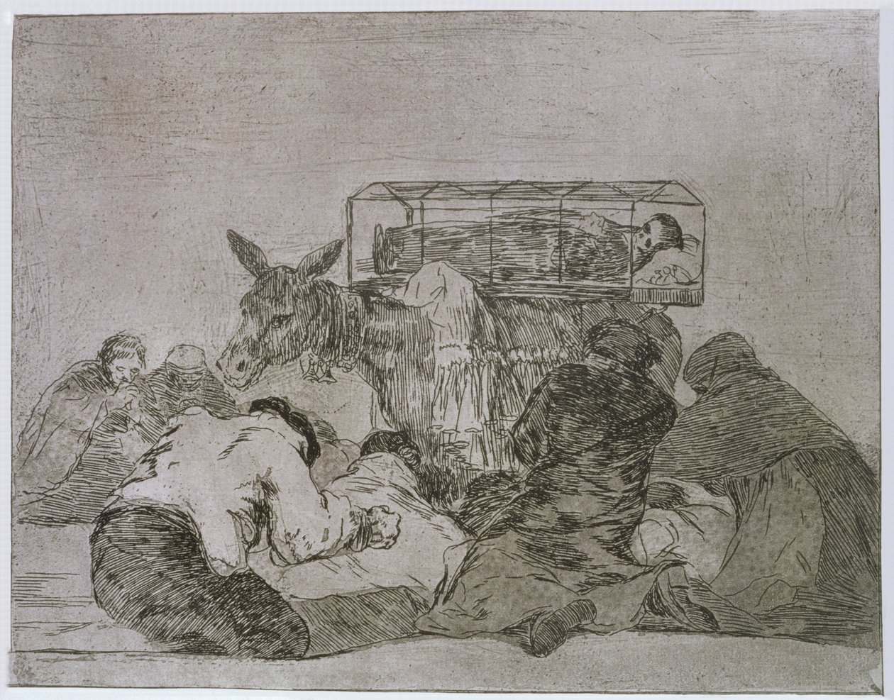 Outoa omistautumista!, The Disasters of Warin levy 66 tekijältä Francisco Jose de Goya y Lucientes
