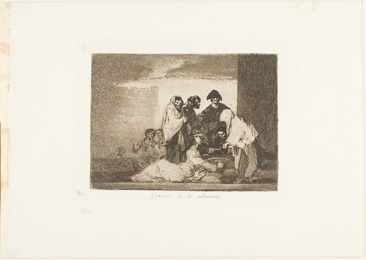 Kiitos Millet, levy 51 The Disasters of Warista tekijältä Francisco Jose de Goya y Lucientes