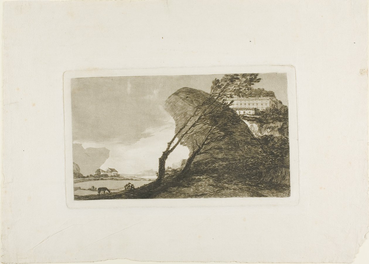 Suuri kivi tekijältä Francisco Jose de Goya y Lucientes