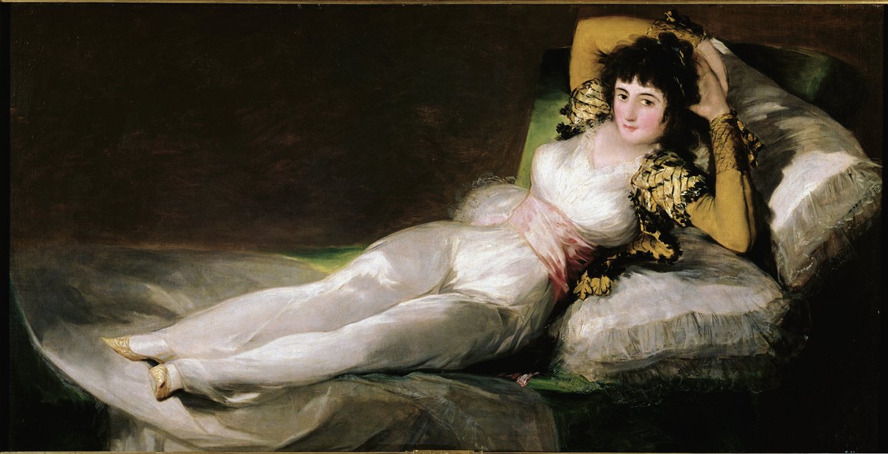 Puettu Maja tekijältä Francisco Jose de Goya y Lucientes