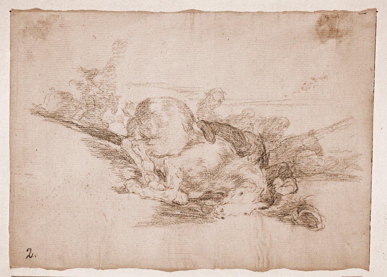 The Disasters of War: Se tapahtuu aina (valmistelupiirros tekijältä Francisco de Goya
