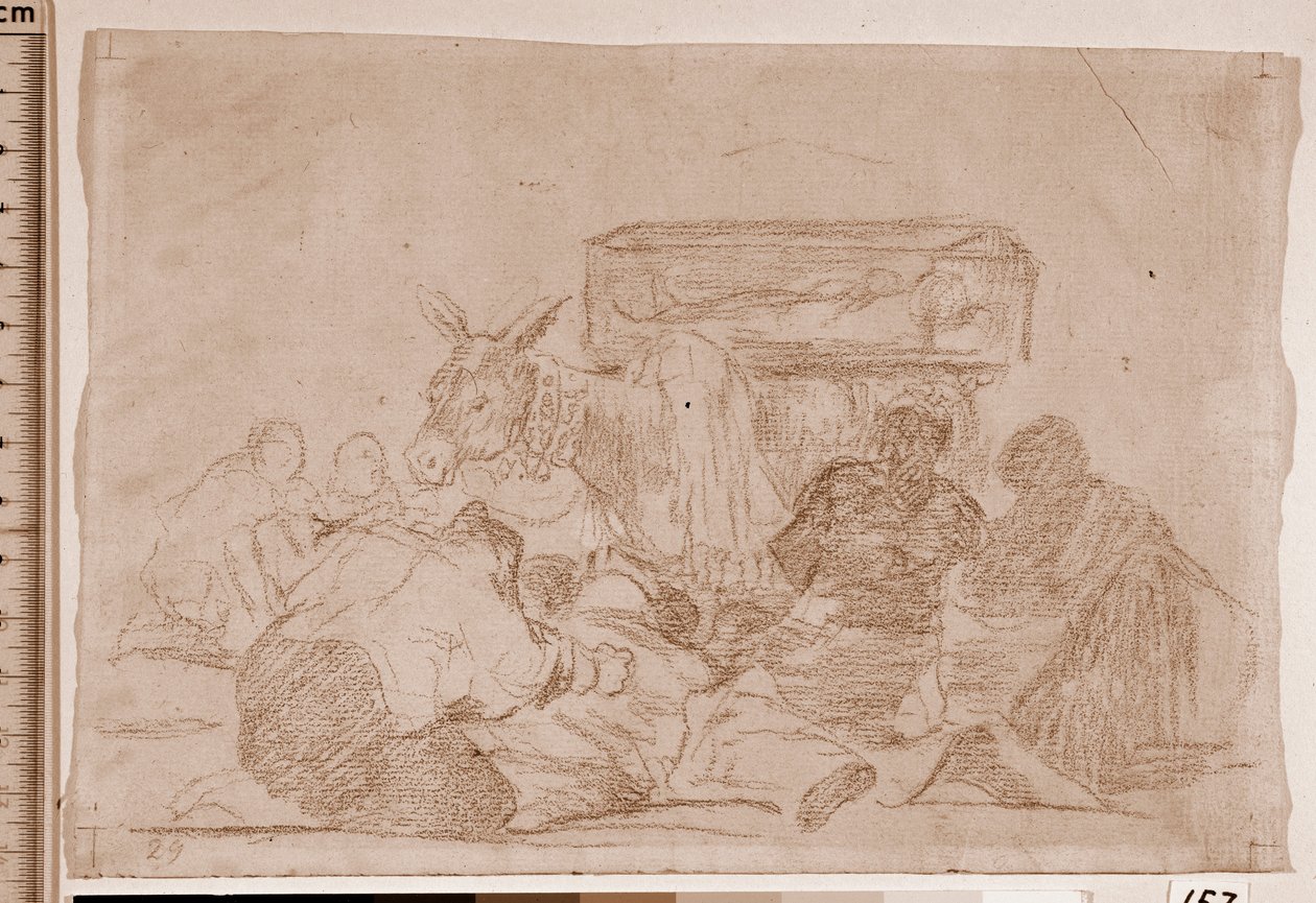 The Disasters of War: Outo omistautuminen (valmistelupiirros tekijältä Francisco de Goya