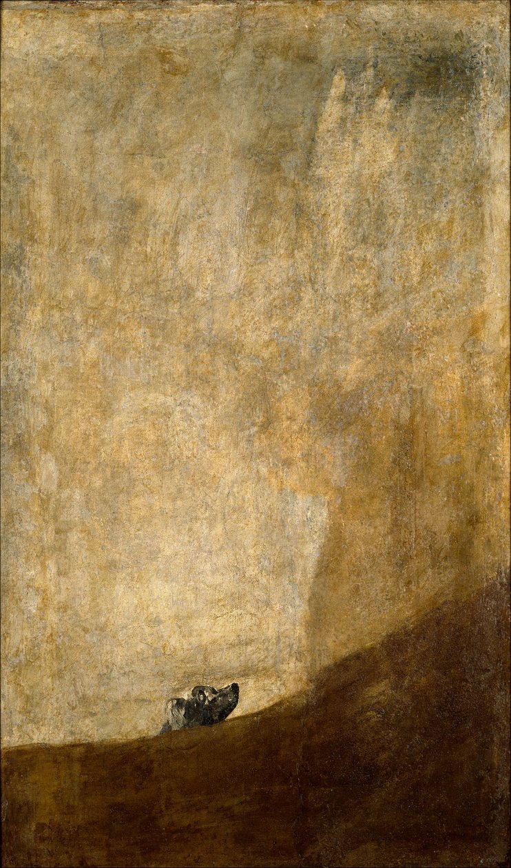 Koira tekijältä Francisco de Goya