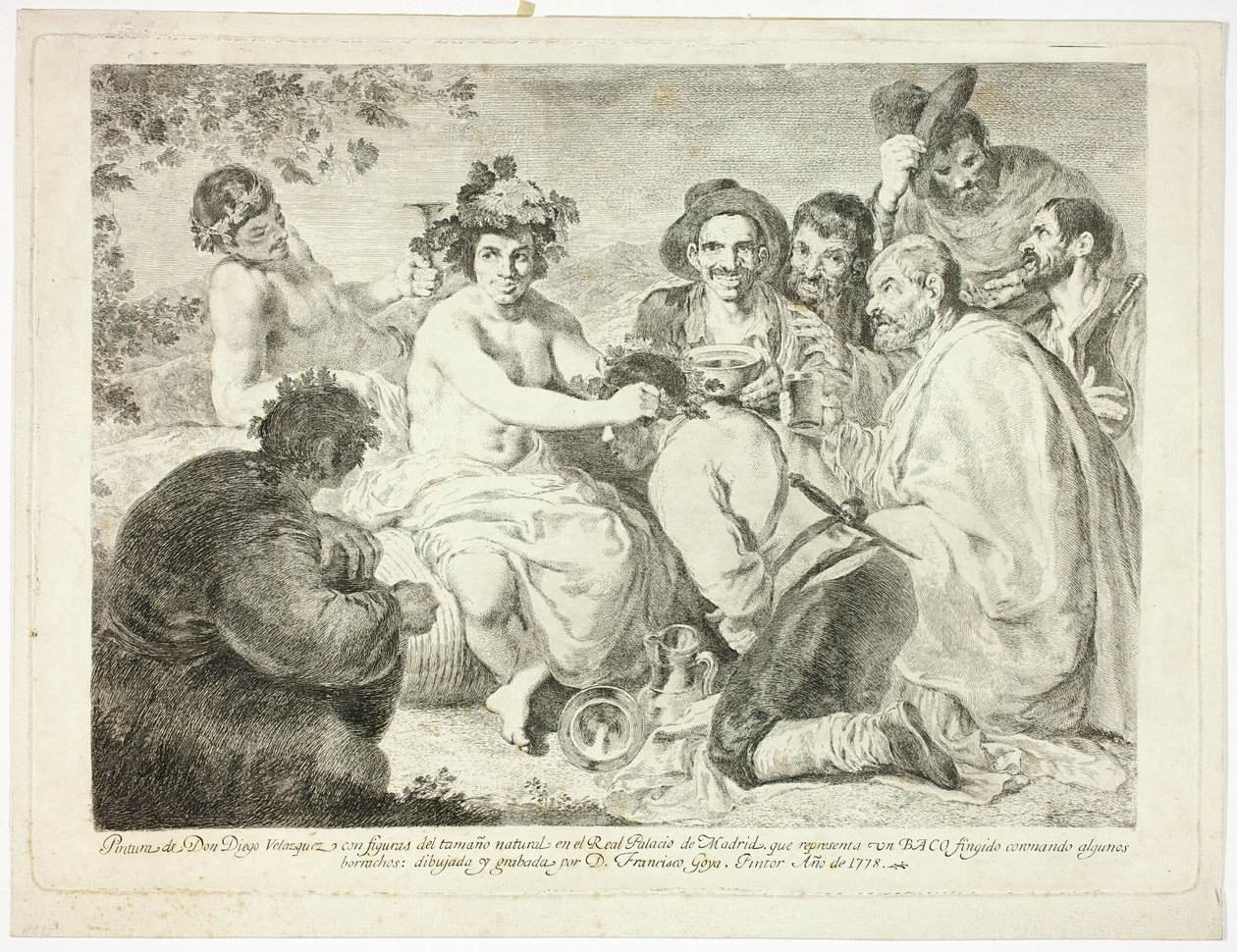 Juomarit tekijältä Francisco Jose de Goya y Lucientes