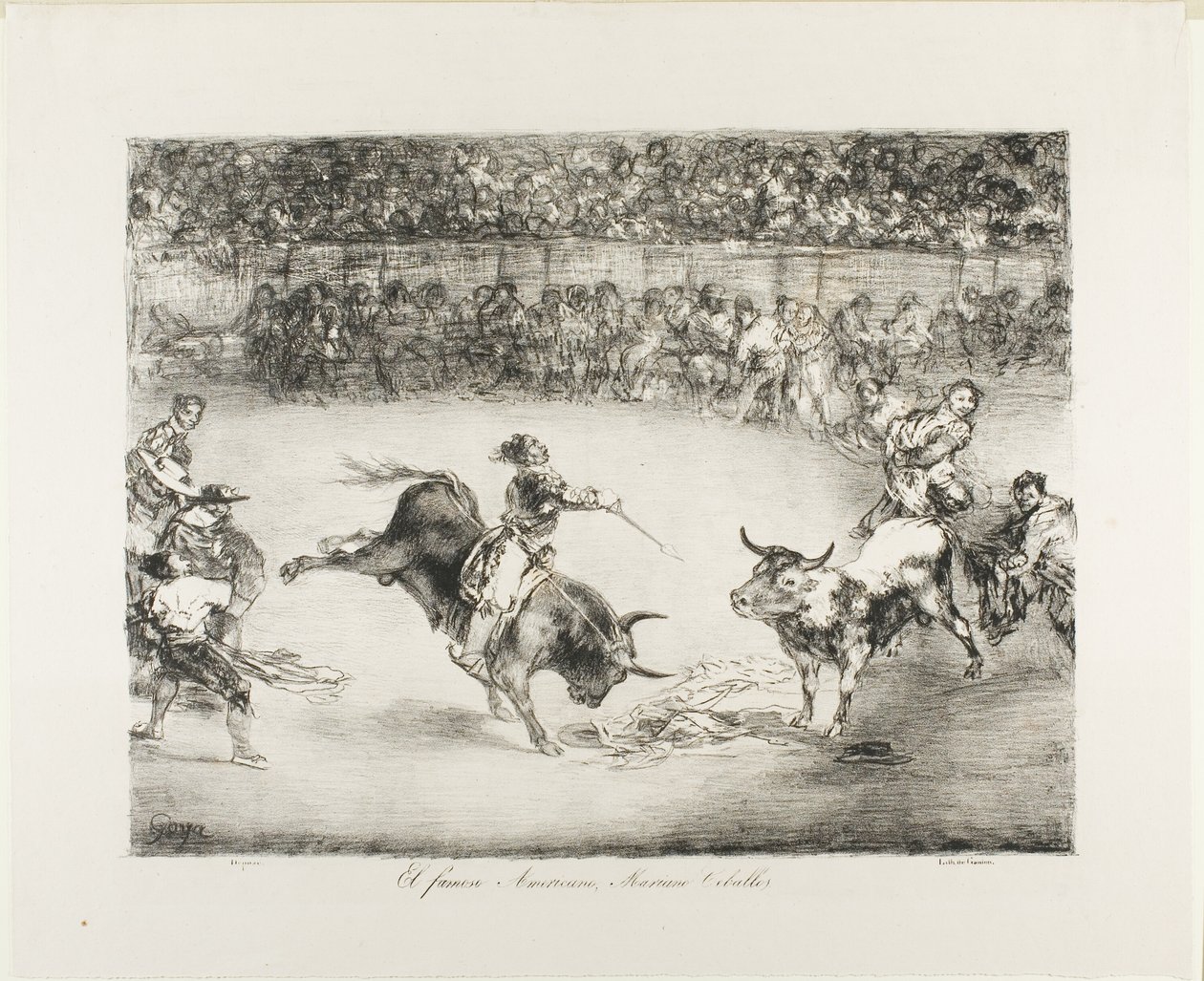 Kuuluisa amerikkalainen, Mariano Ceballos, The Bulls of Bordeaux