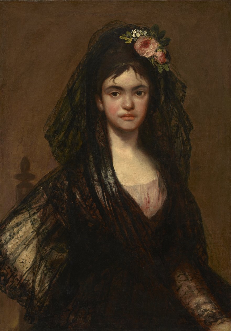 Madrileña, 1800-luvun loppu tekijältä Francisco de Goya