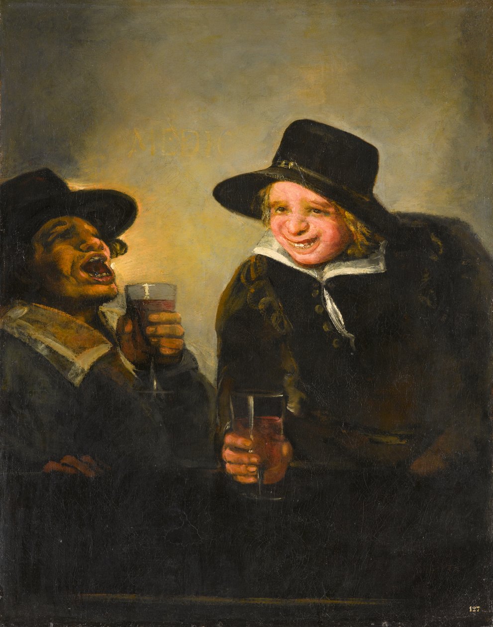 The Topers, noin 1850 (öljy kankaalle) tekijältä Francisco Jose de Goya y Lucientes