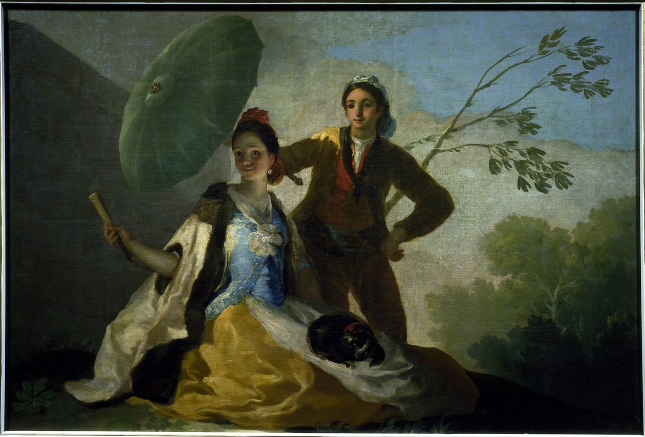 Aurinkovarjo - Francisco Goya y Lucientesin maalaus tekijältä Francisco de Goya