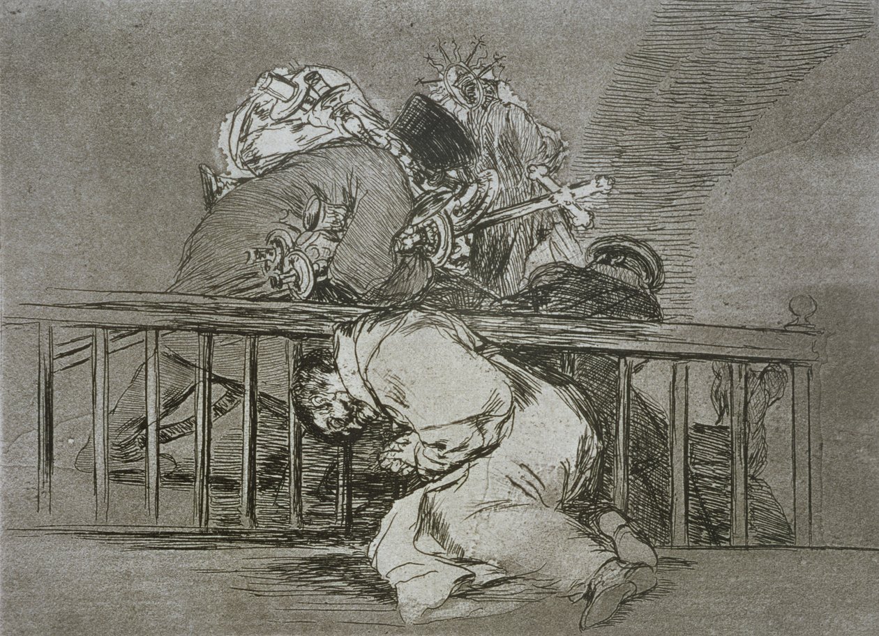 Näin kävi, "The Disasters of War" levy 47 tekijältä Francisco Jose de Goya y Lucientes