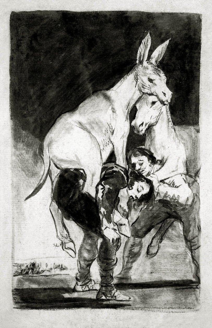 Sinä, joka ei osaa tekijältä Francisco de Goya