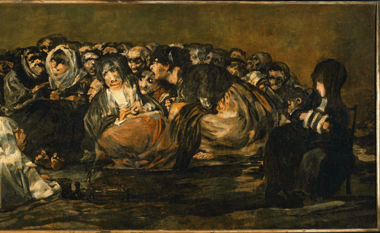 Noidan sapatti ... (maalaus kankaalle) tekijältä Francisco Jose de Goya y Lucientes