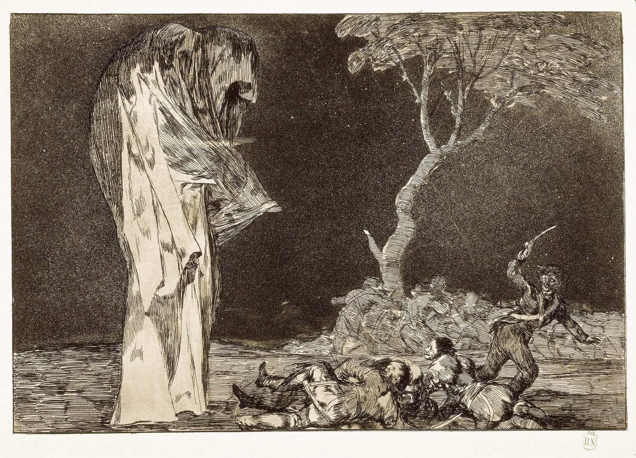 board 2 in ""Disparates"" tekijältä Francisco de Goya