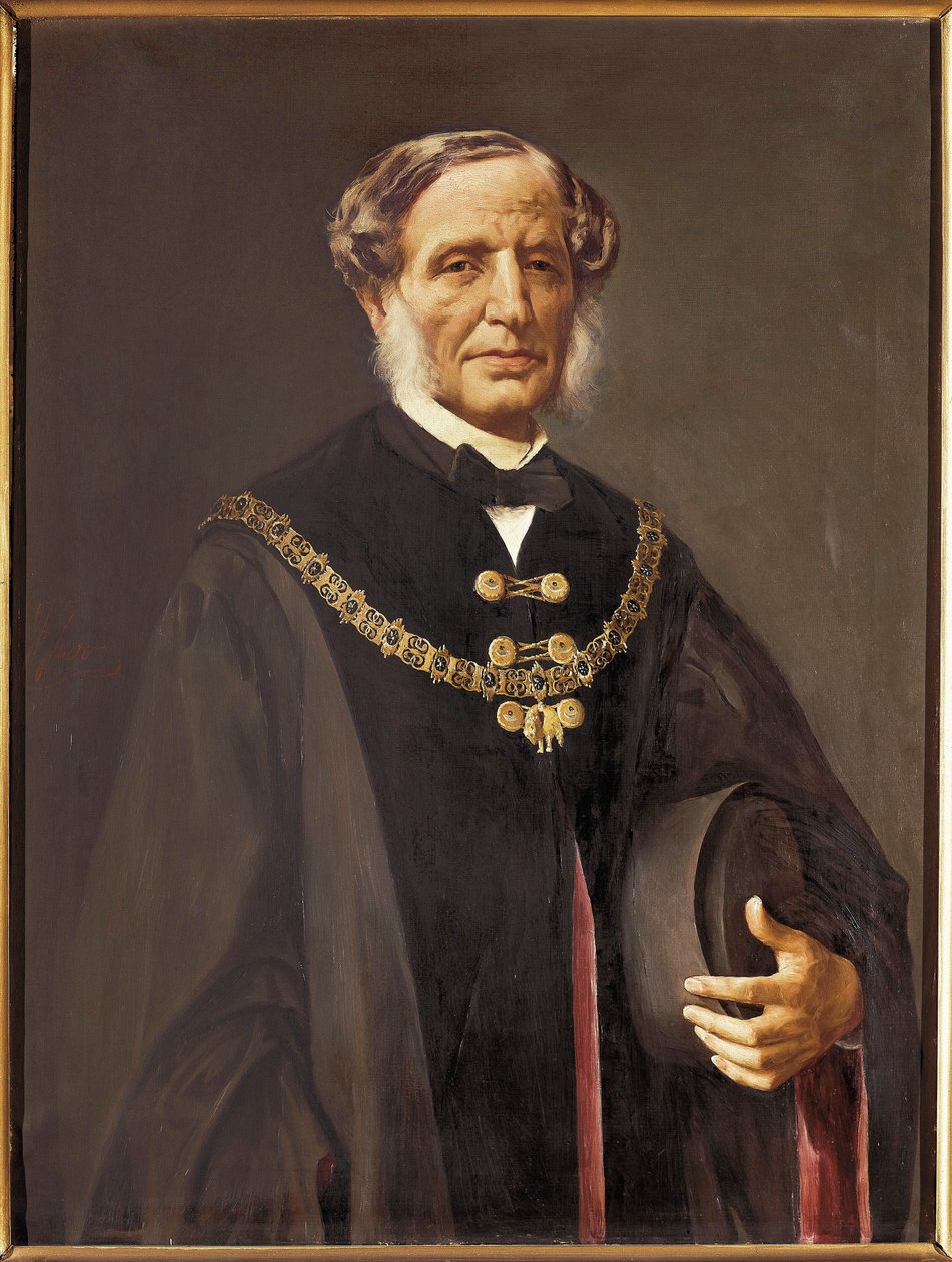 Espanjalaisen poliitikon Manuel Seijas Lozanon (1800-1868) muotokuva tekijältä Francisco Jover y Casanova