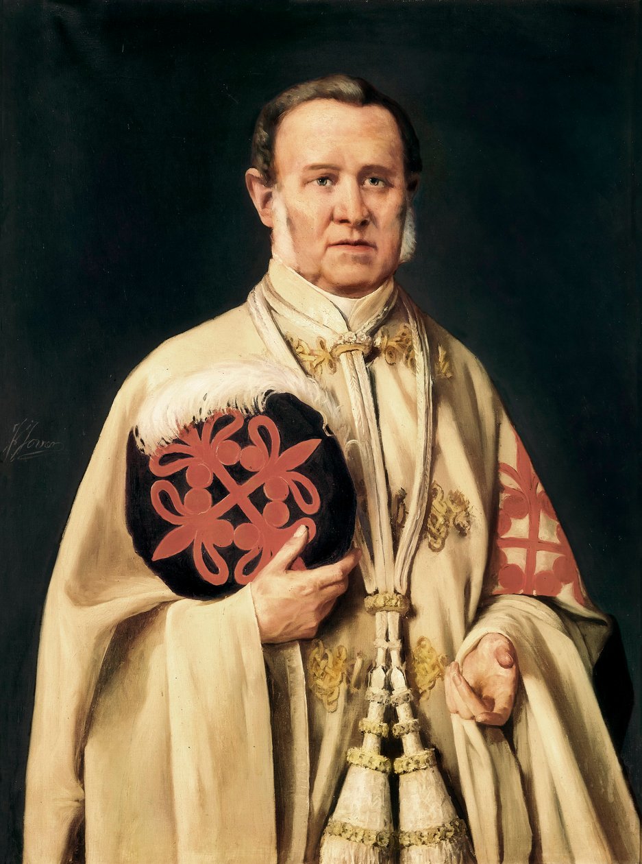 "Viluman markiisin, espanjalaisen sotilaallisen ja poliittisen aatelismiehen muotokuva" n.1850 (öljy kankaalle) tekijältä Francisco Jover y Casanova