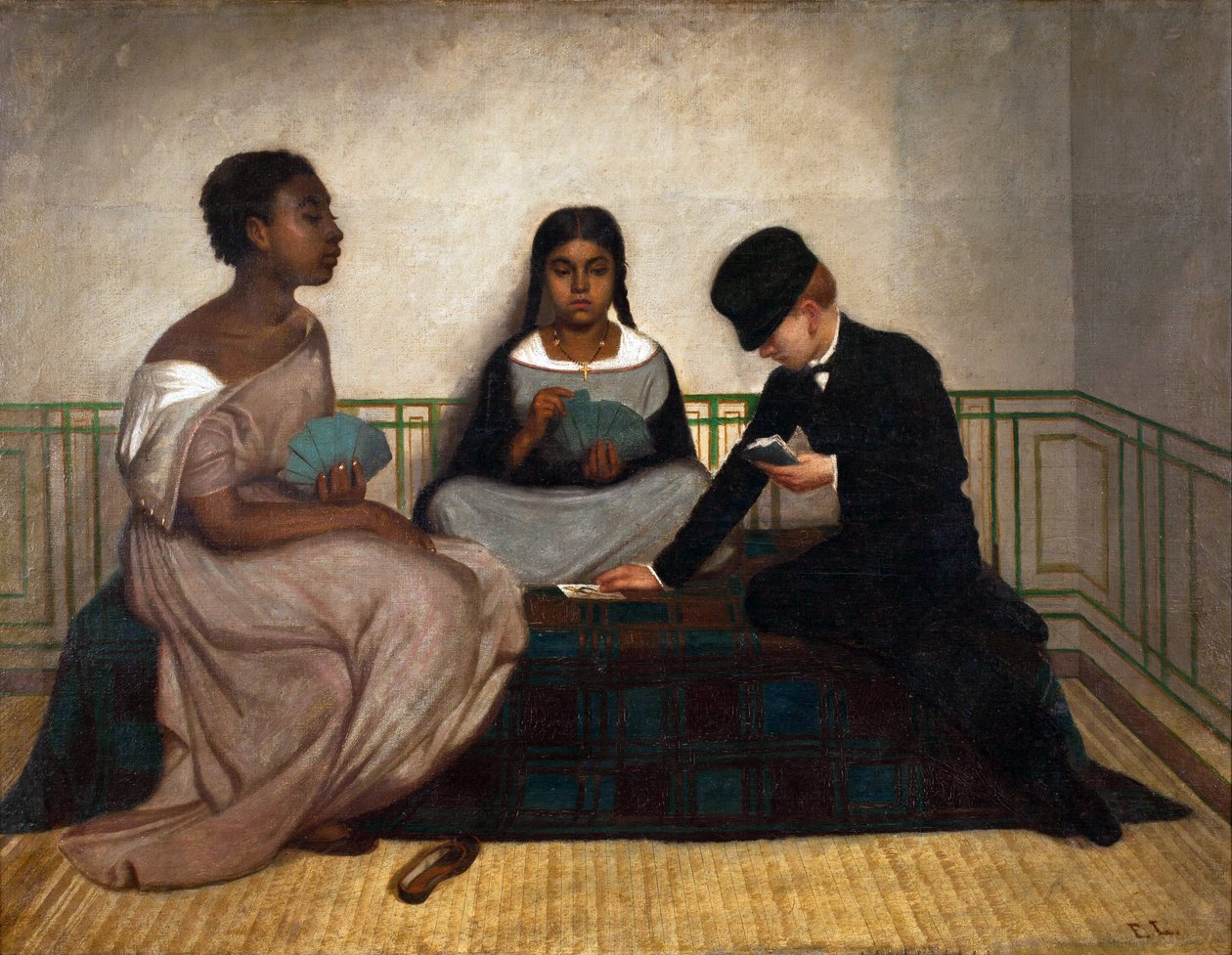 Kolme rotua eli tasa-arvo lain edessä, Francisco Laso (1823-1869), Liman taidemuseo tekijältä Francisco Laso