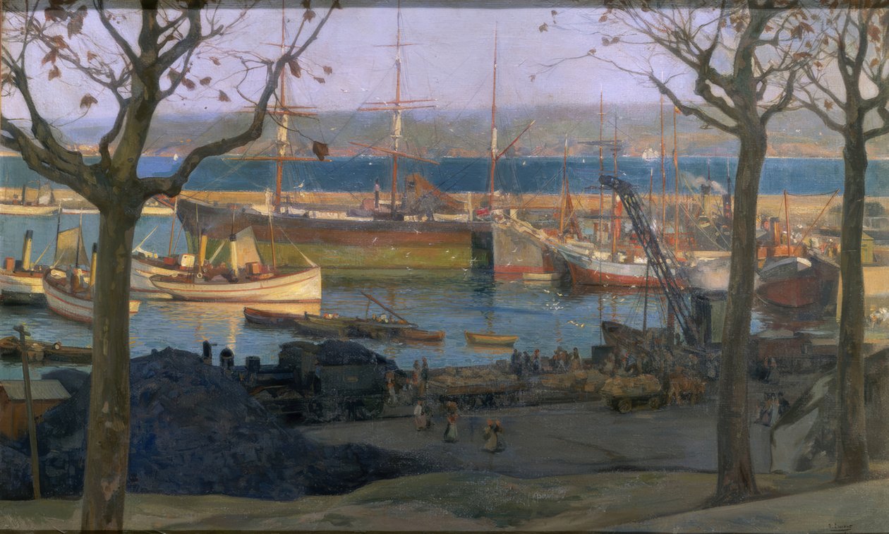 Puerto de la Coruna - Santa Lucian laituri tekijältä Francisco Llorens Diaz