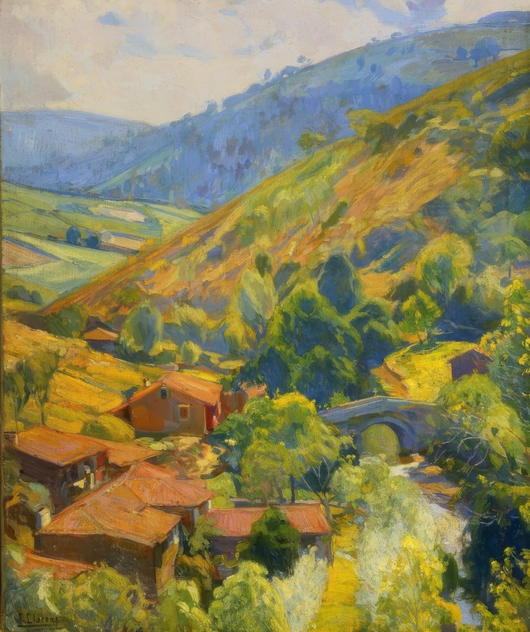 Rio Mandeo tekijältä Francisco Llorens Diaz