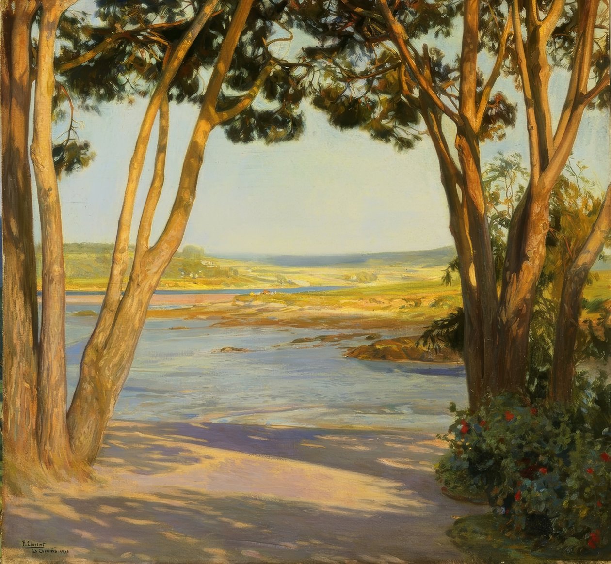 SANTA CRUZ – 1910 – OLEO / LIENZO – 92X98 CM tekijältä Francisco Llorens Diaz