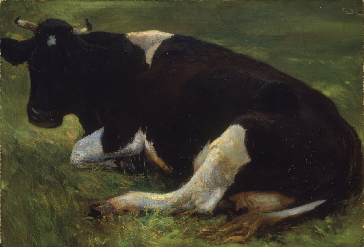 VACA – 1908 – 64X95 cm tekijältä Francisco Llorens Diaz