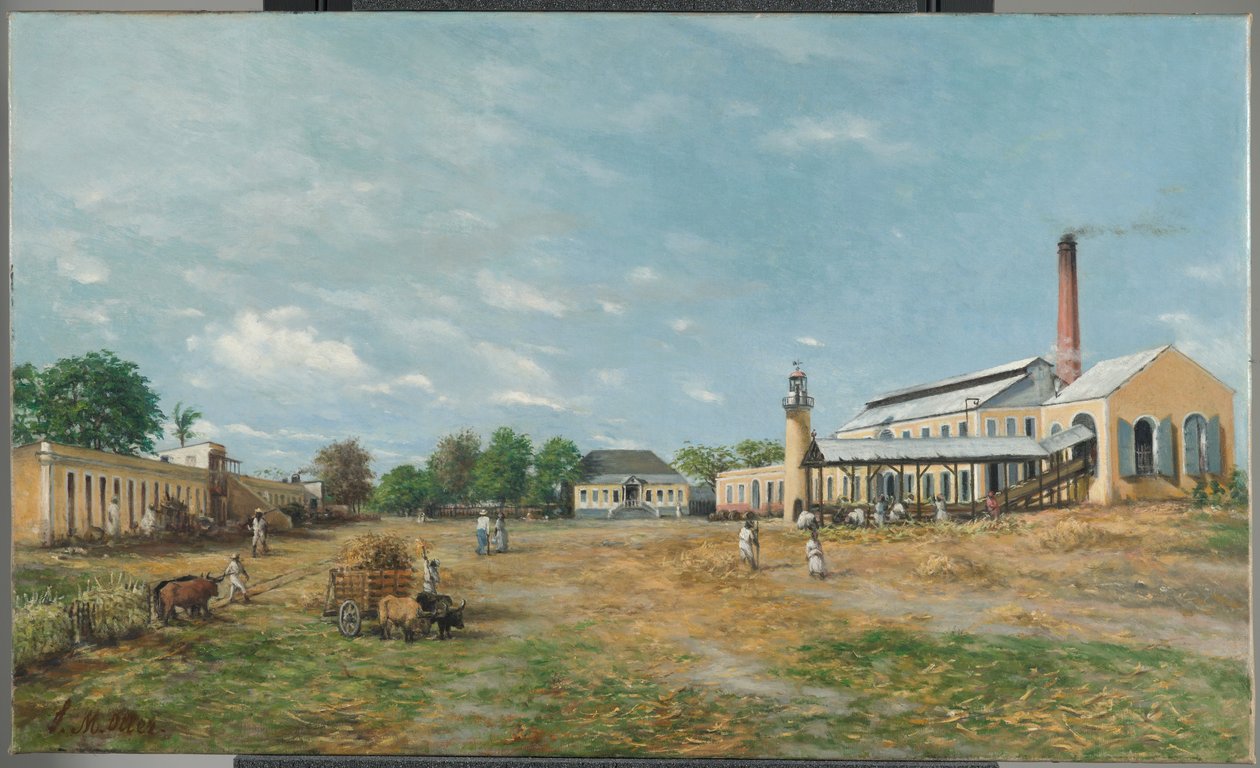 Hacienda La Fortuna, 1885 tekijältä Francisco Manuel Oller