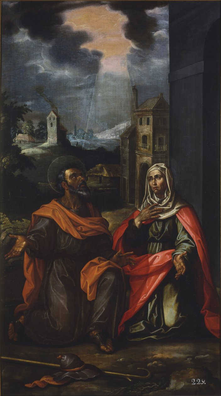 San Joaquín ja Santa Ana tekijältä Francisco Pacheco