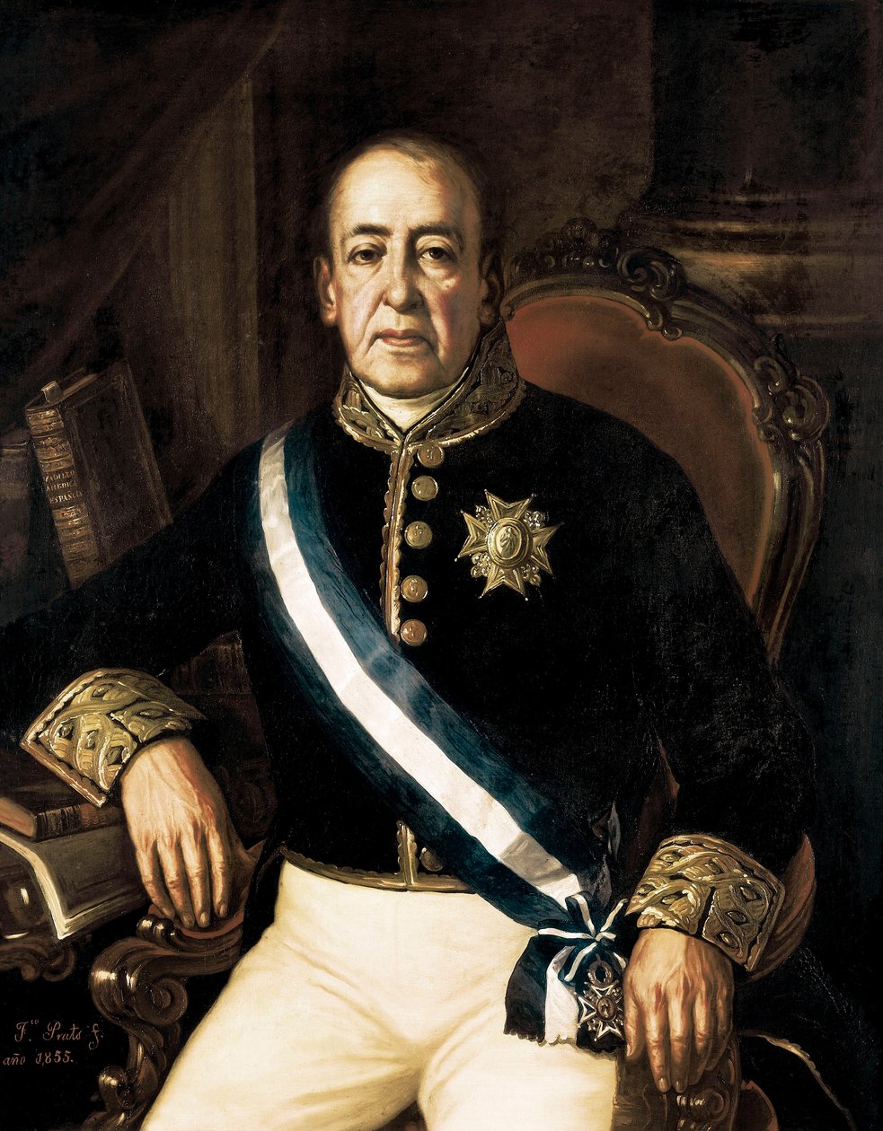 Don Jose Manuel de Vadillon muotokuva tekijältä Francisco Prats y Velasco