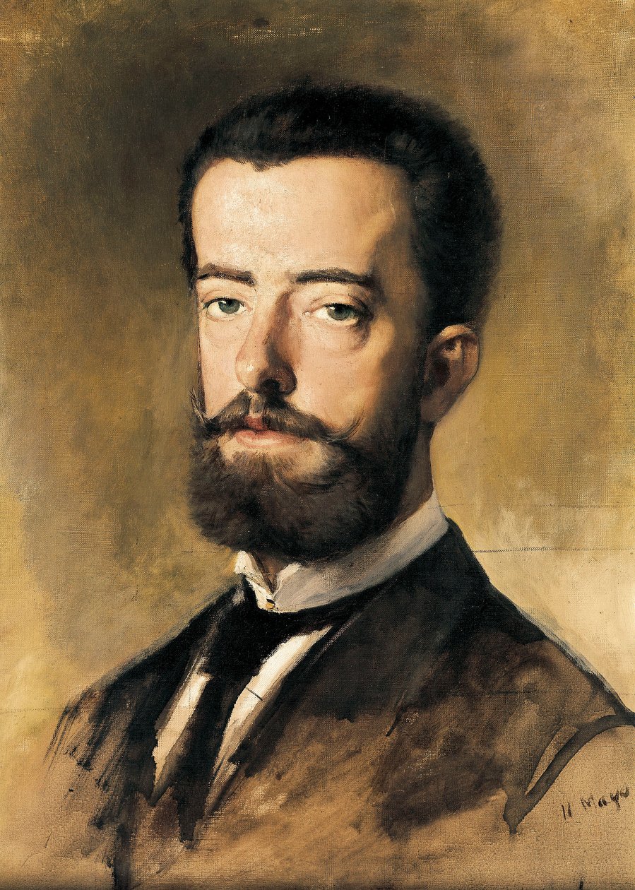 Espanjan kuninkaan Amadeo I Savoilaisen (1845-1890) muotokuva tekijältä Francisco Sans y Cabot
