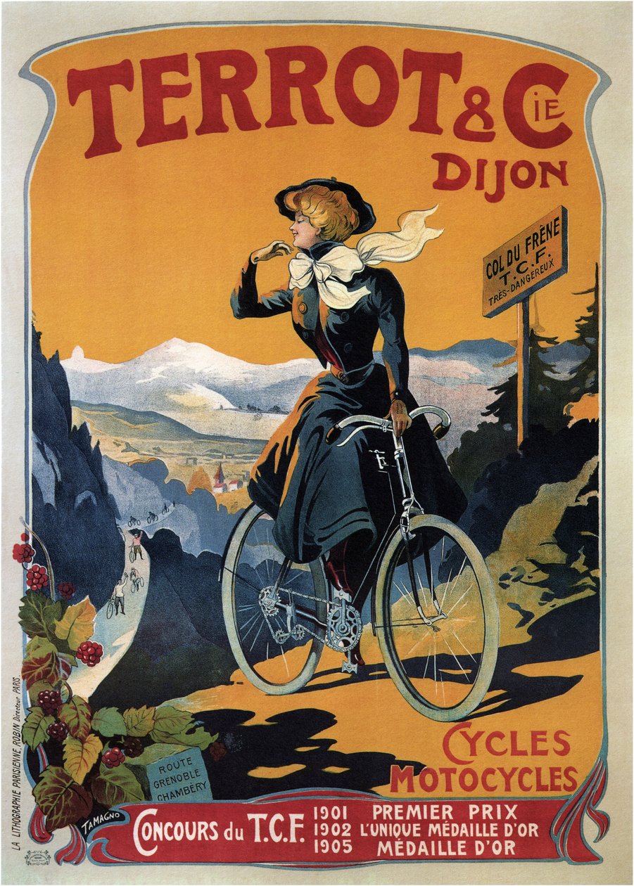 Cycles Terrot & Cie, 1905 tekijältä Francisco Tamagno