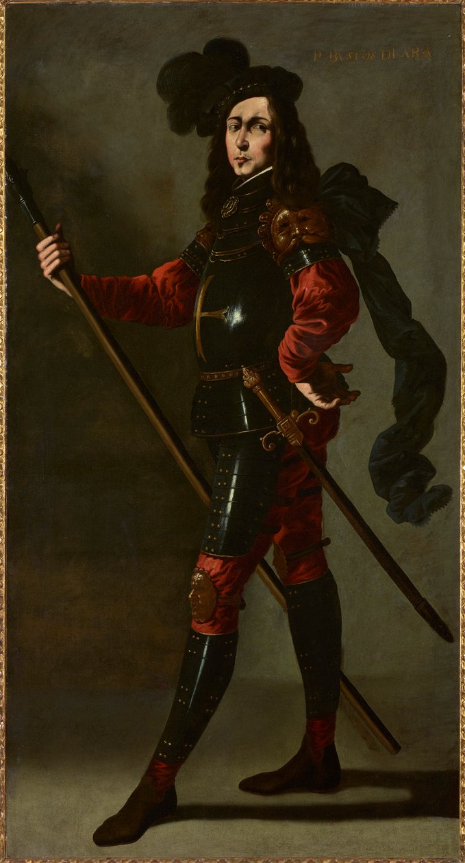 Infante P. Bustos de Lara, noin 1640-1645. tekijältä Francisco de Zurbaran