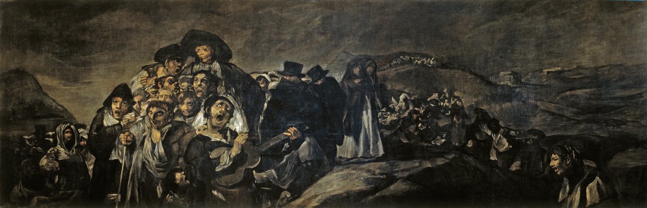 Pyhiinvaellus San Isidroon tekijältä Francisco de Goya