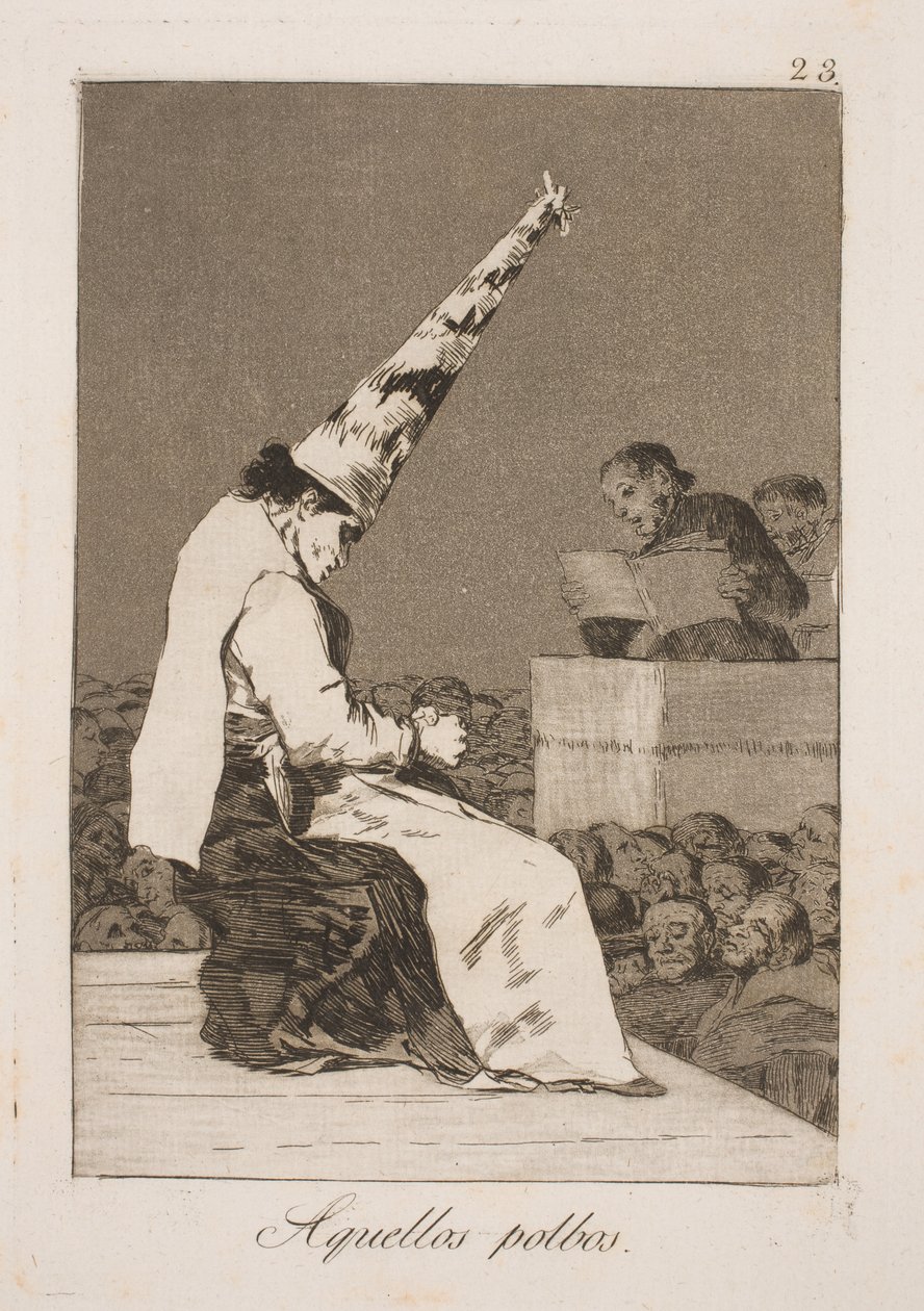 Pölystä tulee likaa tekijältä Francisco de Goya